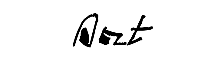 2013 Demo Cadaver's Script  Pre-release.  Free Fonts Download