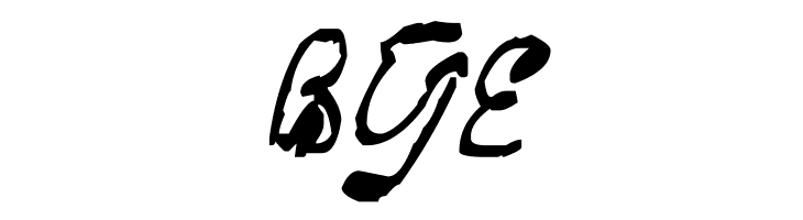 2013 Demo Cadaver's Script  Pre-release.  Free Fonts Download