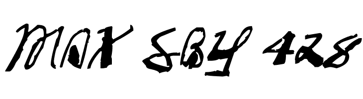 2013 Demo Cadaver's Script  Pre-release.  Free Fonts Download