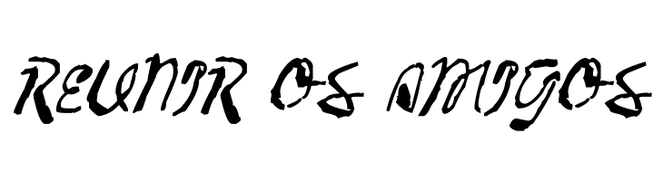 2013 Demo Cadaver's Script  Pre-release.  Free Fonts Download