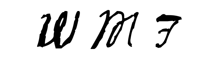 2013 Demo Cadaver's Script  Pre-release.  Free Fonts Download
