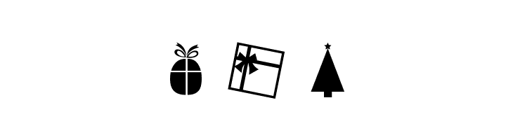 KG Christmas Trees  Free Fonts Download