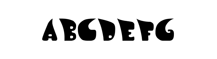 Lava Silhouettes  Free Fonts Download