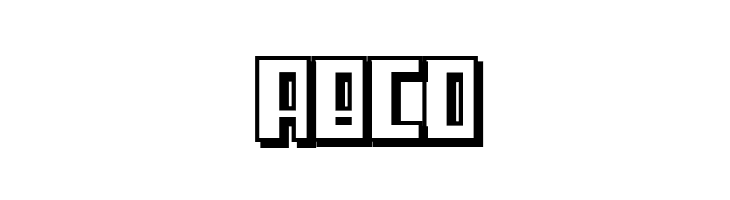 Super cube Blod  Free Fonts Download