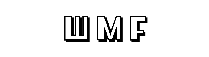 Super cube Blod  Free Fonts Download
