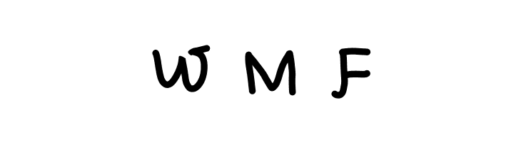 Handwriting 4 by CA  Free Fonts Download