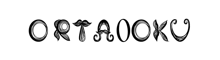 Stroke mustache  Free Fonts Download