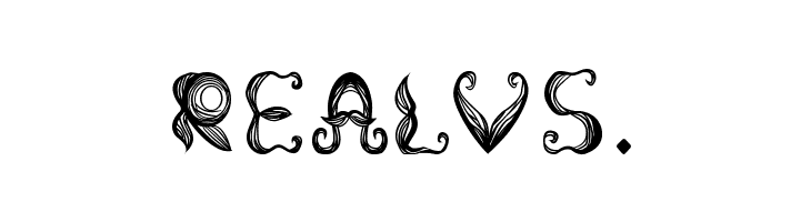Stroke mustache  Free Fonts Download