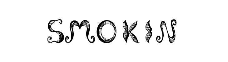 Stroke mustache  Free Fonts Download