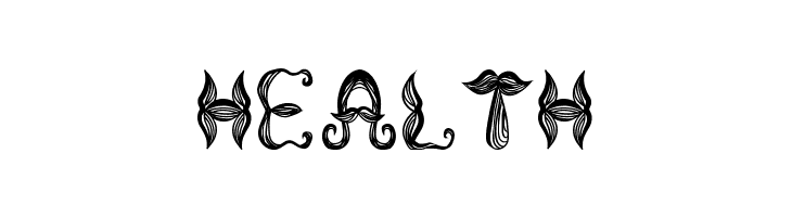 Stroke mustache  Free Fonts Download