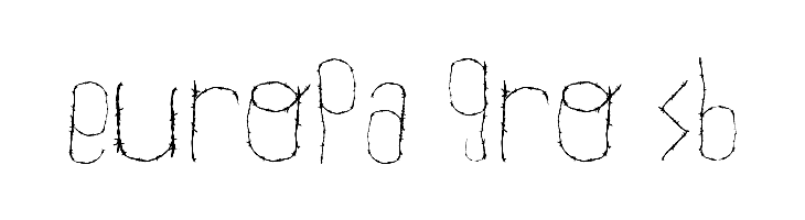 WOODCUTTER WIRE FENCE  Free Fonts Download
