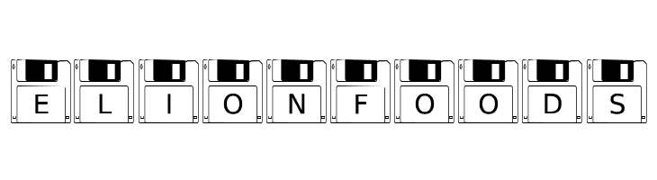 Floppy Disk  Free Fonts Download