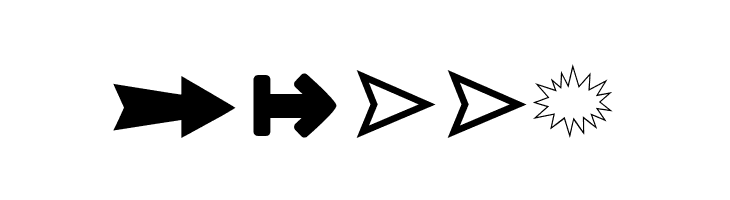 Follow The Arrow  Free Fonts Download