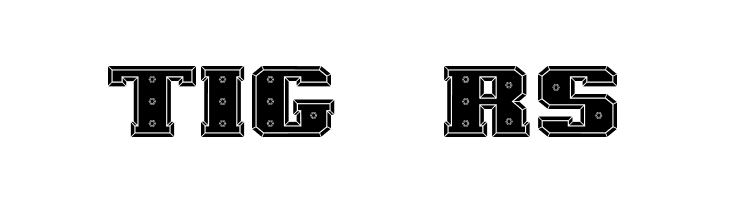 IronCladBoltedRaised SW  Free Fonts Download