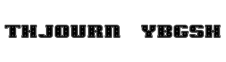 IronCladBoltedRaised SW  Free Fonts Download