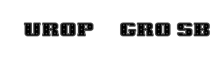IronCladBoltedRaised SW  Free Fonts Download