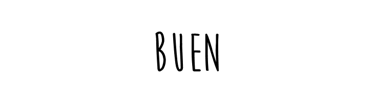 BUEN Moon Flower Bold Font