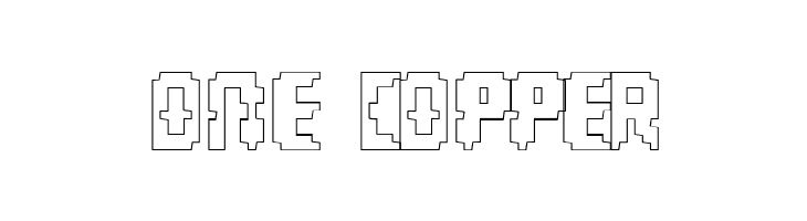 Invaders Part Two Outline  Free Fonts Download