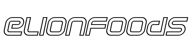 Sci Fied X Outline Italic  Free Fonts Download