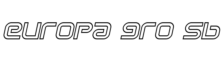 Sci Fied X Outline Italic  Free Fonts Download