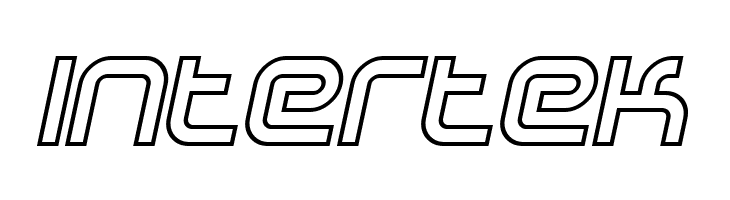 Sci Fied X Outline Italic  Free Fonts Download