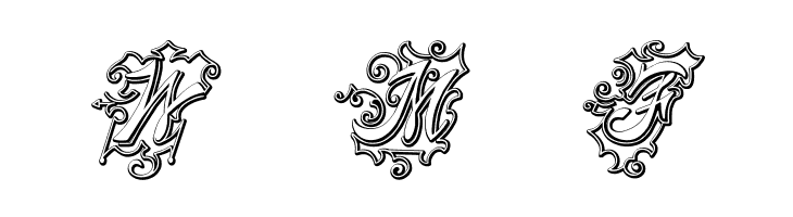 CentennialScriptFancy Three  Free Fonts Download