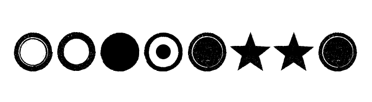 Dauber Hand Numerals  Free Fonts Download