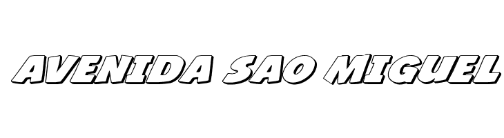 Jack's Candlestick 3D Expanded  Free Fonts Download