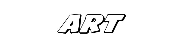Jack's Candlestick 3D Expanded  Free Fonts Download