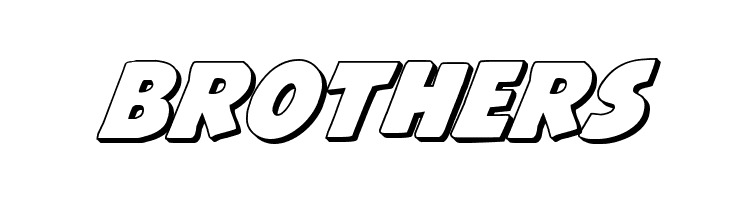 Jack's Candlestick 3D Regular  Free Fonts Download