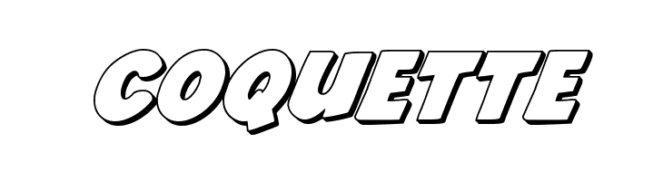 Jack's Candlestick 3D Regular  Free Fonts Download