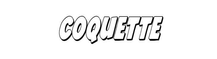 Jack's Candlestick 3D Extra-condensed  Free Fonts Download