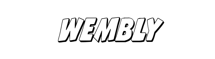 Jack's Candlestick 3D Condensed  Free Fonts Download