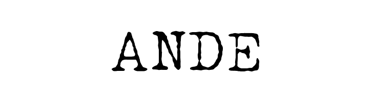 LUCKY TYPEWRITER  Free Fonts Download