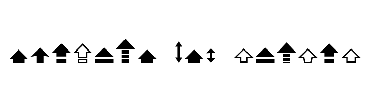 Arrow 7  Free Fonts Download