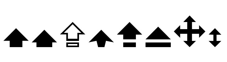 Arrow 7  Free Fonts Download