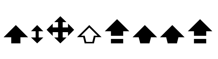 Arrow 7  Free Fonts Download