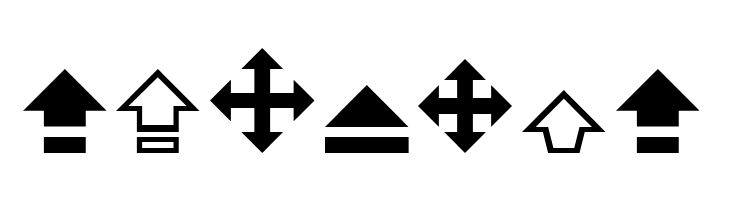 Arrow 7  Free Fonts Download