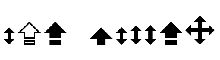 Arrow 7  Free Fonts Download