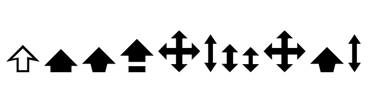 Arrow 7  Free Fonts Download