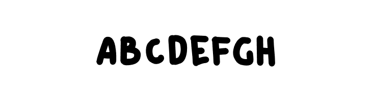 ABCDEFGH CatatanPerjalanan Font
