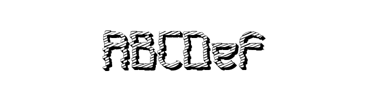 Futurex Roughly Sliced  Free Fonts Download