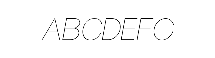 Gravity-UltraLight Italic  Free Fonts Download