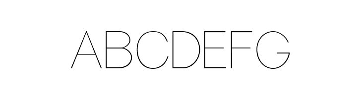 Gravity-UltraLight  Free Fonts Download