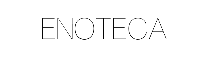 ENOTECA Gravity-UltraLight Font