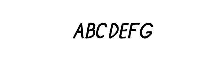 CRU-Chaipot-handwritten-blod-ltalic  Free Fonts Download