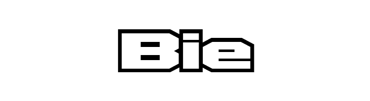D3 Egoistism outline  Free Fonts Download
