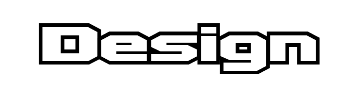 D3 Egoistism outline  Free Fonts Download