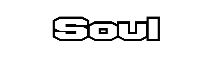 D3 Egoistism outline  Free Fonts Download