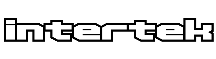 D3 Egoistism outline  Free Fonts Download